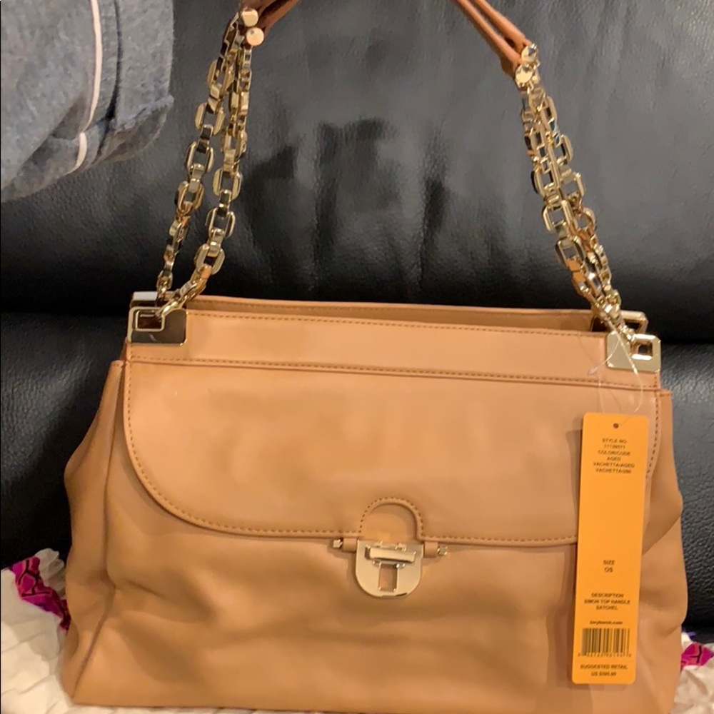 NEW Tory Burch Simon Top Handle Satchel